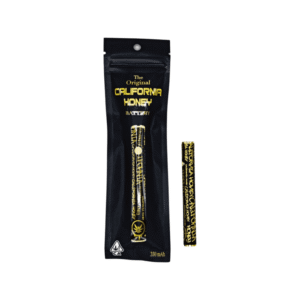 Black-Gold Graffiti Vape Battery